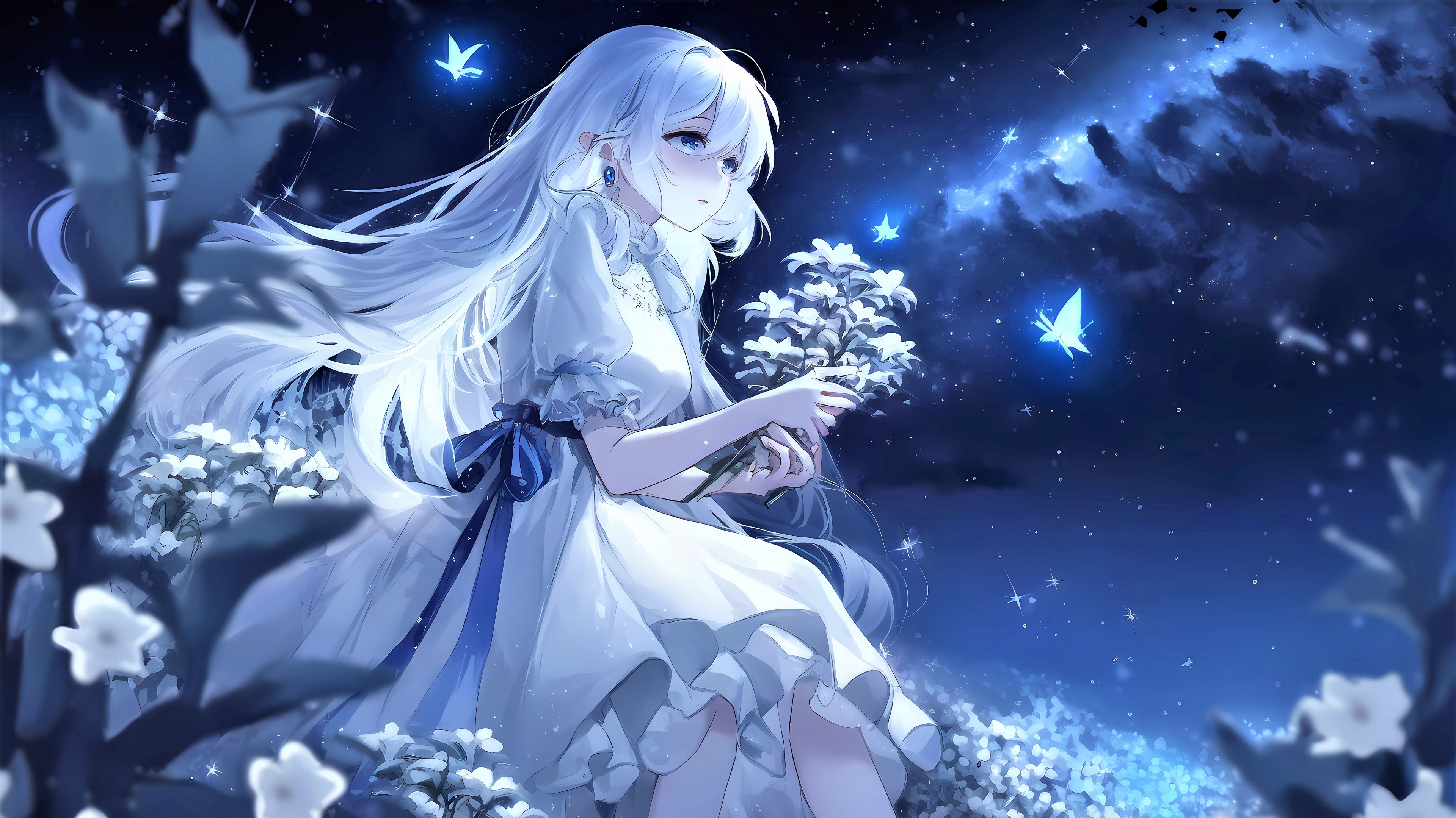 Anime Girl Anime Manga 4K Wallpaper #627