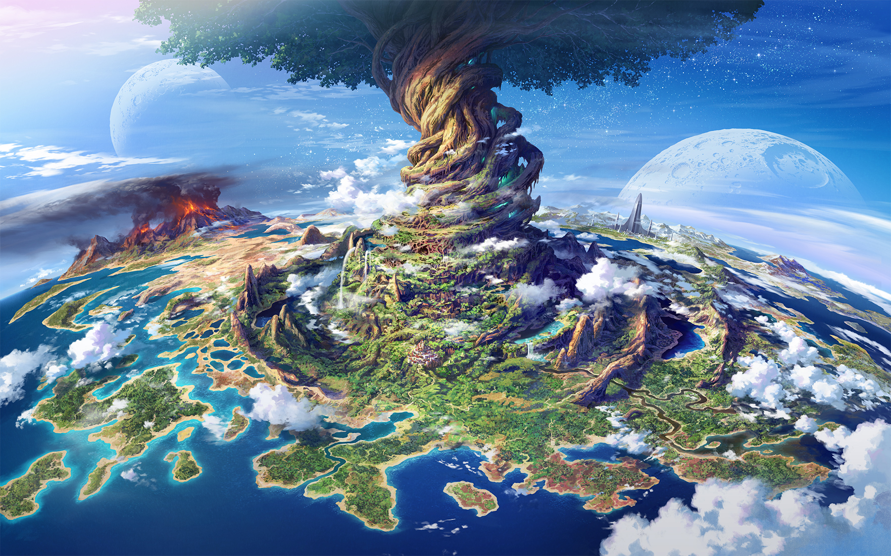 Landscape Anime HD Wallpaper #3268
