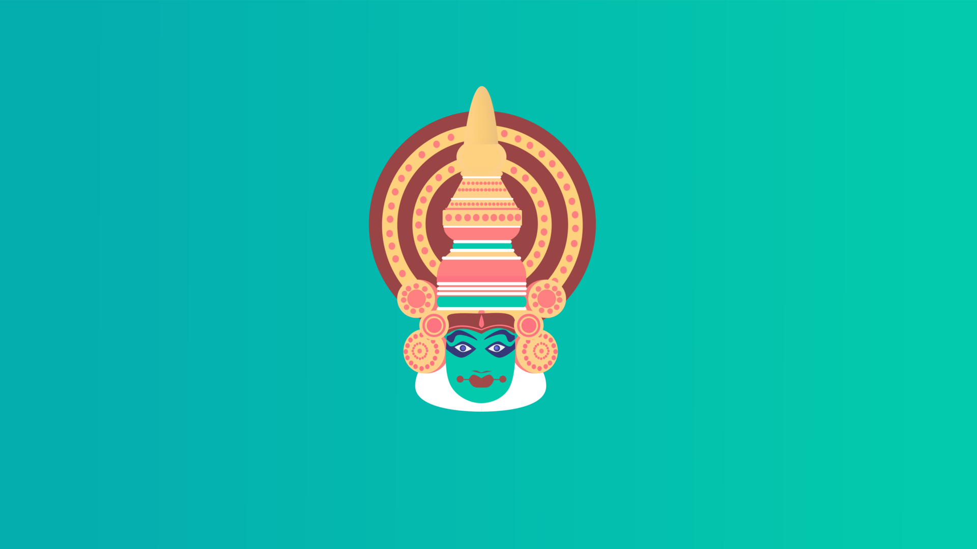 Mobile Wallpaper Of Kathakali Using Inkscape Full HD Wallpaper #3404