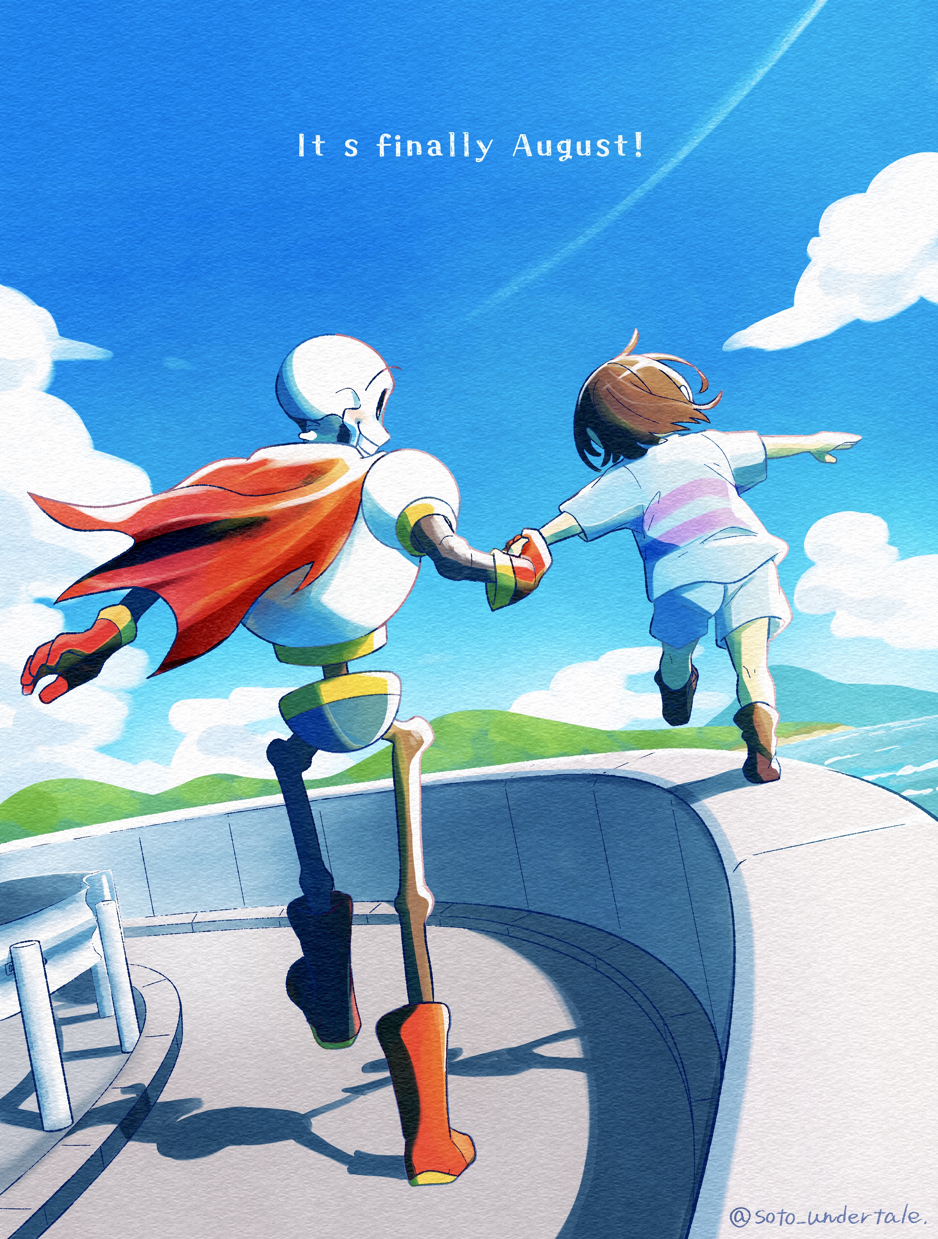 Sky Anime Full HD Wallpaper #2729
